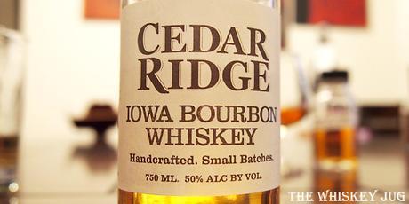 Cedar Ridge Iowa Bourbon Review Cedar Ridge Iowa Bourbon Label