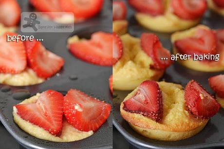 Strawberry Orange Frangipane - A Cake that is Easy to bake, Super Moist, Fat Reduced and Nutritionally Balanced