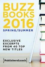 Buzz Books 2016: Spring/Summer