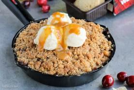 Pear Cranberry Ginger Crisp (GF)