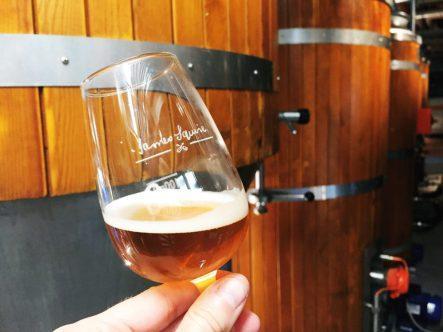 The Charming Squire is also a working James Squire brewery.