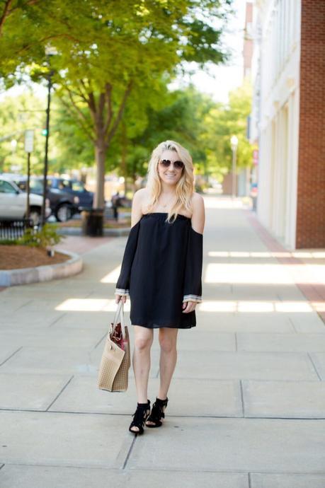 off the shoulder dress for summer