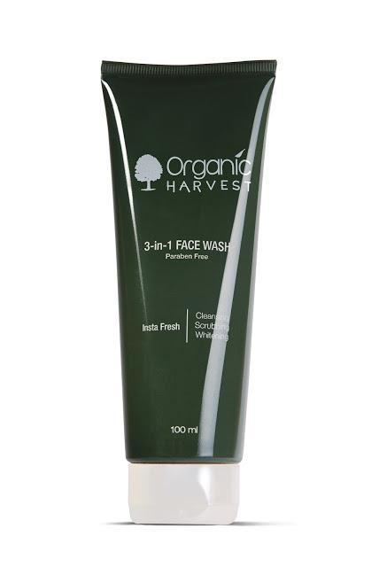 Top 10 Organic Harvest Products You Must Know - 3-in-1 Face Wash