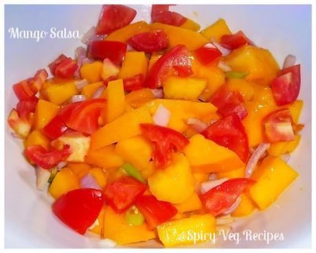 Mango Salsa Recipe, How to make Mango Salsa Recipe,Mango Salsa Recipe, How to make Mango Salsa Recipe,Mango, Mango Recipe, salsa Recipe,Fusion, Mango, salads, Salsa, Summer Recipes,fusion, salad n salsa, Soups n Salads, Mango recipes,