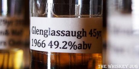 Glenglassaugh 45 years Label
