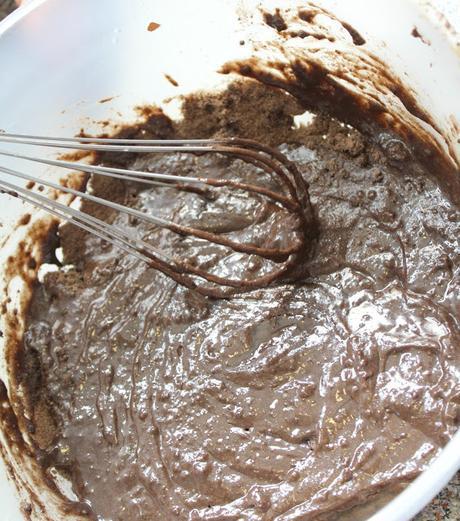 Little Boy Bakes: M & M's Surprise Inside Chocolate Fudge Cake