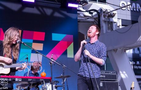 Radio Waves: Fast Romantics Rock Yonge Dundas Square at NXNE 2016!