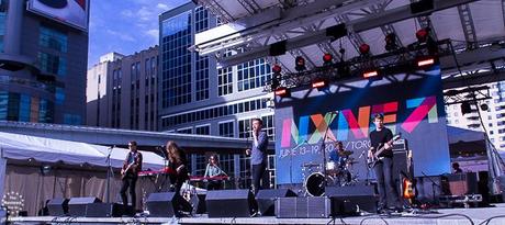 Radio Waves: Fast Romantics Rock Yonge Dundas Square at NXNE 2016!