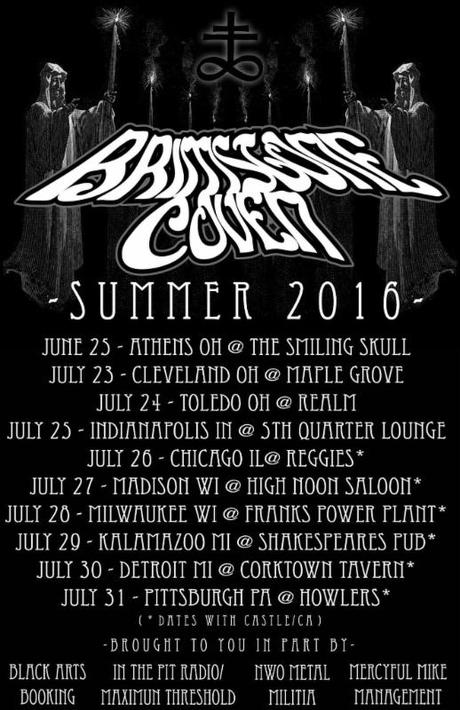 BRIMSTONE COVEN: Dark Occult Rockers Announce US Tour Dates