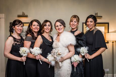 Bridal party - Warwick House Weddings