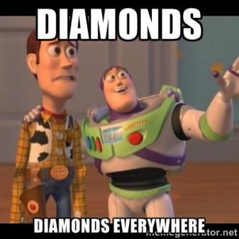 diamonds