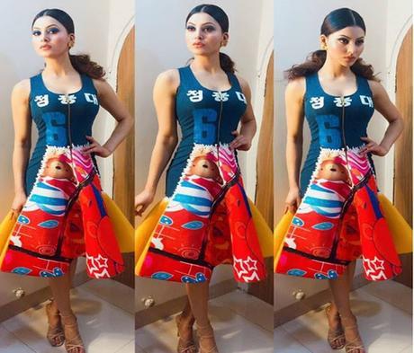 SPOTTED! Urvashi Rautela in INTOTO Shoes