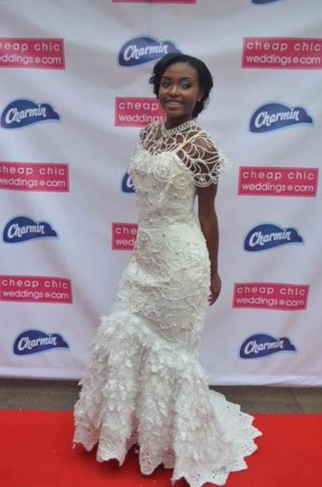 You wont believe these wedding Dresses are made of toilet paper