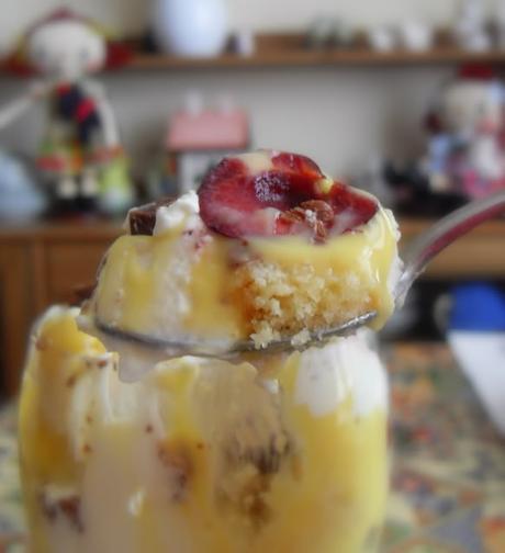 Summer Fresh Cherry Trifle