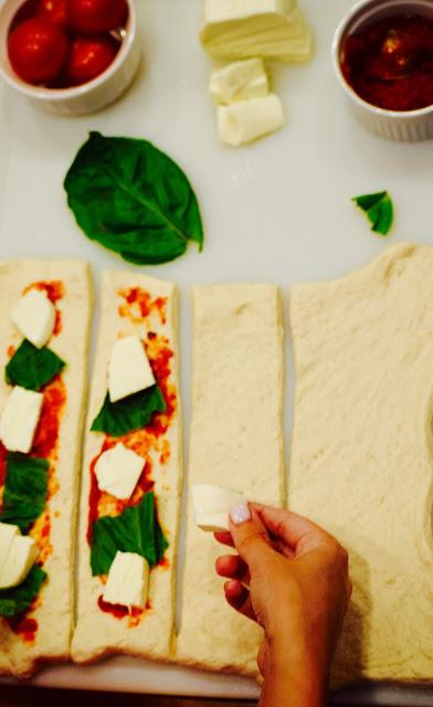 Easy Caprese Calzones