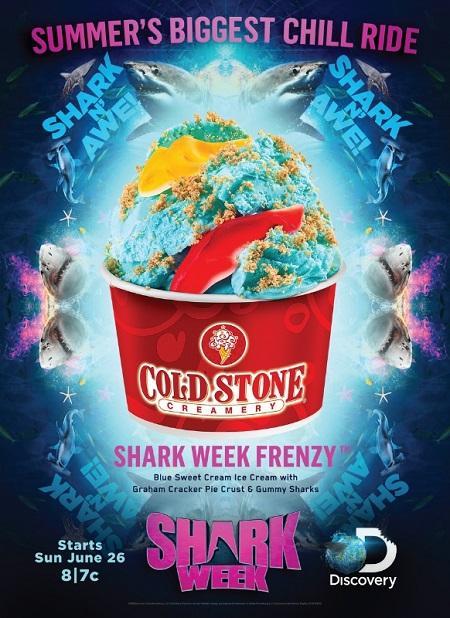 Cold Stone Creamery kicks off Jawesome - shark week frenzy 