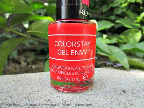 Revlon Color Stay Gel Envy in Get Lucky review, Revlon Nail Polishes, Color Stay Gel Envy, Indian Beauty Blogger