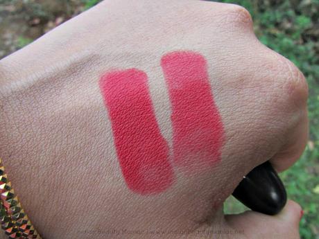 MAC Retro Matte Ruby Woo Review, Ruby Woo on Indian Skin tone, Ruby Woo on NC40, MAC Lipsticks in India, Ruby Woo Swatch, Indian Beauty Blogger, Indian Makeup Blogger