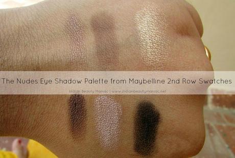 The Nudes Palette from Maybelline New York, The Nudes, Eye shadow palette, affordable neutral eyeshadow, eye shadow palettes in India, Maybelline New york, drug store eye shadows, Indian Beauty Blogger, Indian Makeup Blogger