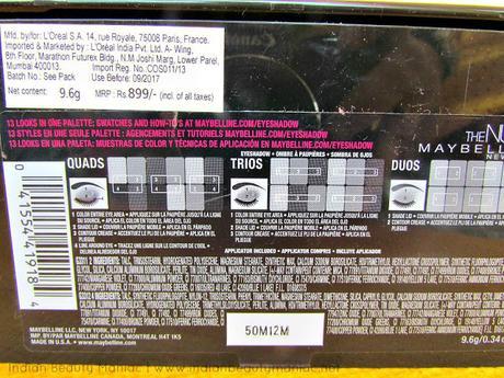 The Nudes Palette from Maybelline New York, The Nudes, Eye shadow palette, affordable neutral eyeshadow, eye shadow palettes in India, Maybelline New york, drug store eye shadows, Indian Beauty Blogger, Indian Makeup Blogger