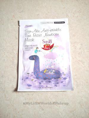 Syn - Ake Anti Wrinkle Time Reset Newborn Mask from Skin18.com Review! Syn - Ake Anti Wrinkle Time Reset Newborn Mask from Skin18.com Review!