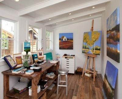 Remodeling Ideas For Your Granny Flat - artist studio