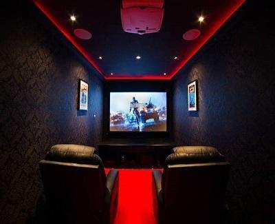 Remodeling Ideas For Your Granny Flat - movie theater