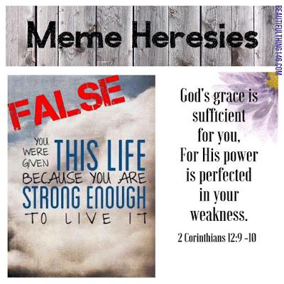 #memeHeresies on Facebook, how to spot them and how to refute them