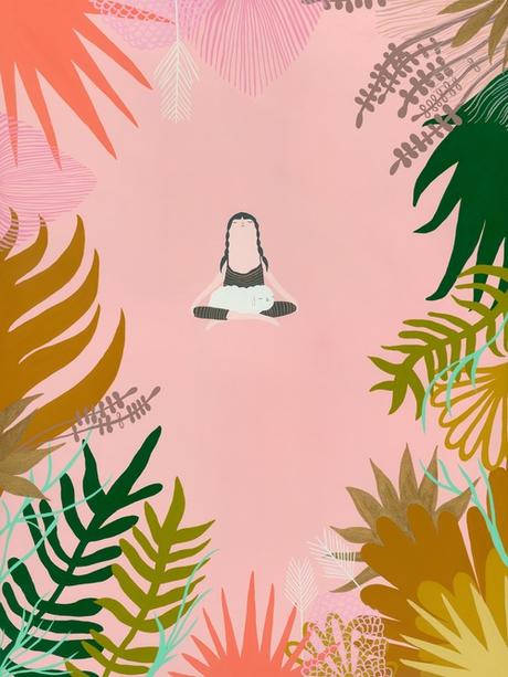 Yoga Illustration Laura Berger