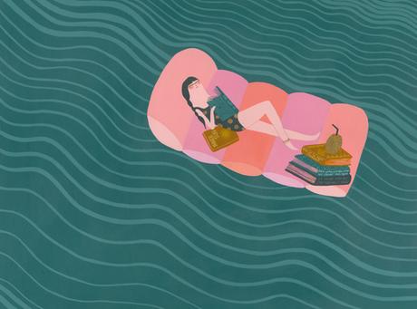 Raft Pool Illustration Laura Berger