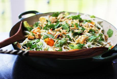 SUMMER NOODLE SALAD.