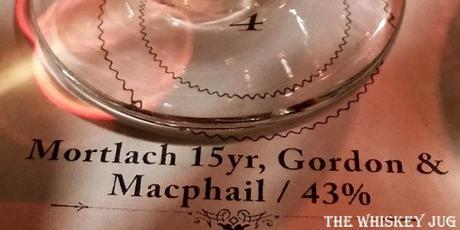 Gordon and Macphail Mortlach 15 Years Label