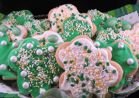 Irish Shamrock cut out cookies final