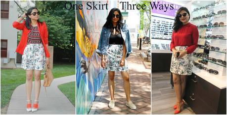 HOW TO WEAR AN A-LINE MINI SKIRT