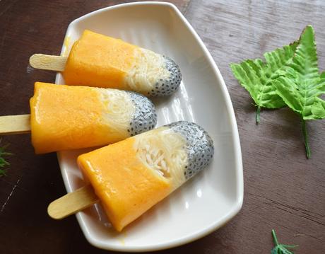 Mango Falooda Popsicle | Mango Recipe