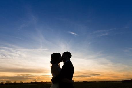 Winter Wedding Tips and Advice Sunset photo