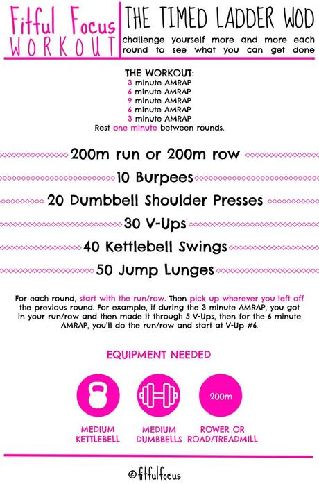 Timed Ladder Workout