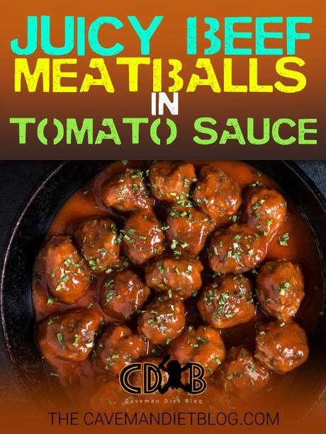 Paleo Dinner Recipes: Juicy Beef Meatballs Main Image