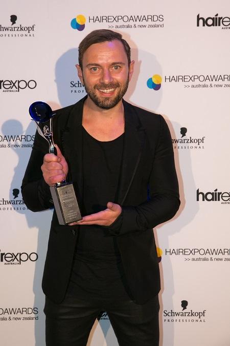 Frank Apostolopoulos 2016 Australian Hairdresser of the Year