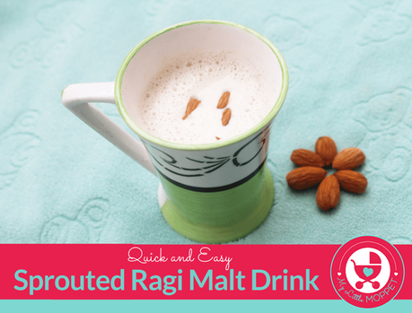 Quick and Easy Sprouted Ragi Malt Recipe