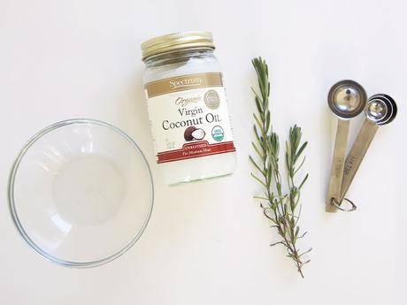 DIY Lavender Coconut Oil Treatment 