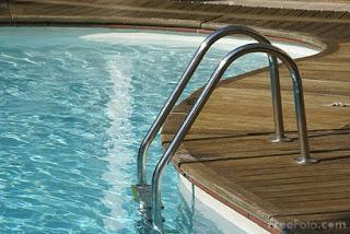 Image: Swimming pool, Cote D'azur, France (c) FreeFoto.com. Photographer: Ian Britton