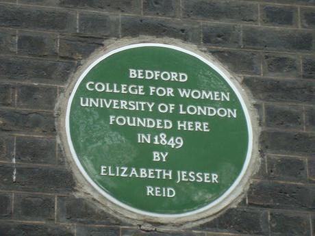 #plaque366 Bedford College For Women