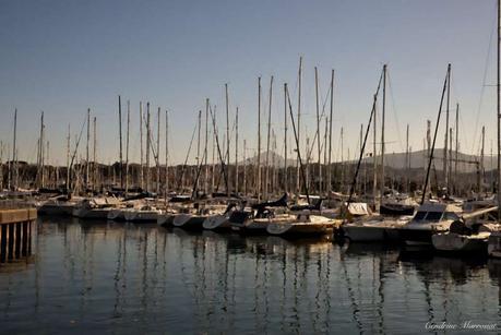 Hendaye Harbour, France (Digital paintings)