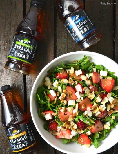 Strawberry, Arugula and Feta Salad