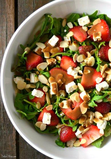 Strawberry, Arugula and Feta Salad