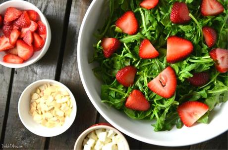 Strawberry, Arugula and Feta Salad