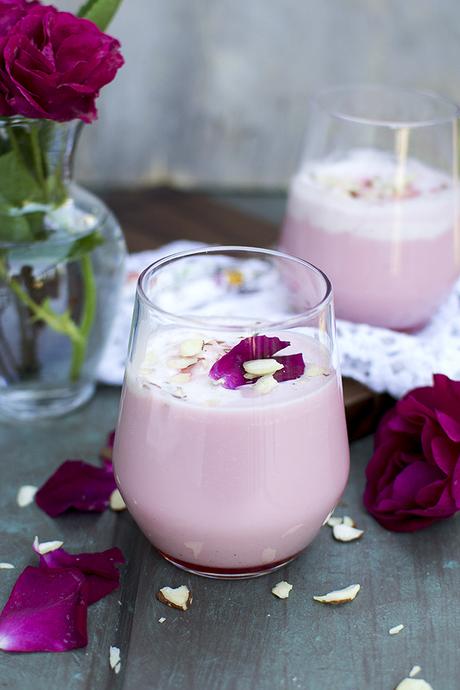 Milkshake with Rose