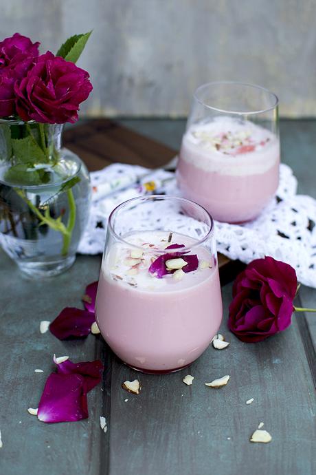 Rose Milk shake