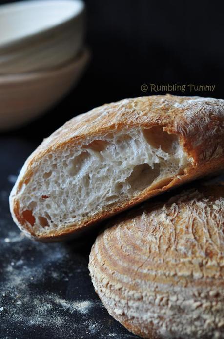 Whole wheat country bread (poolish)